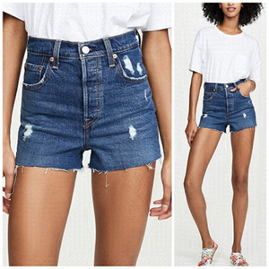 NEW Levi’s Ribcage Cutoff Distressed Jean Shorts